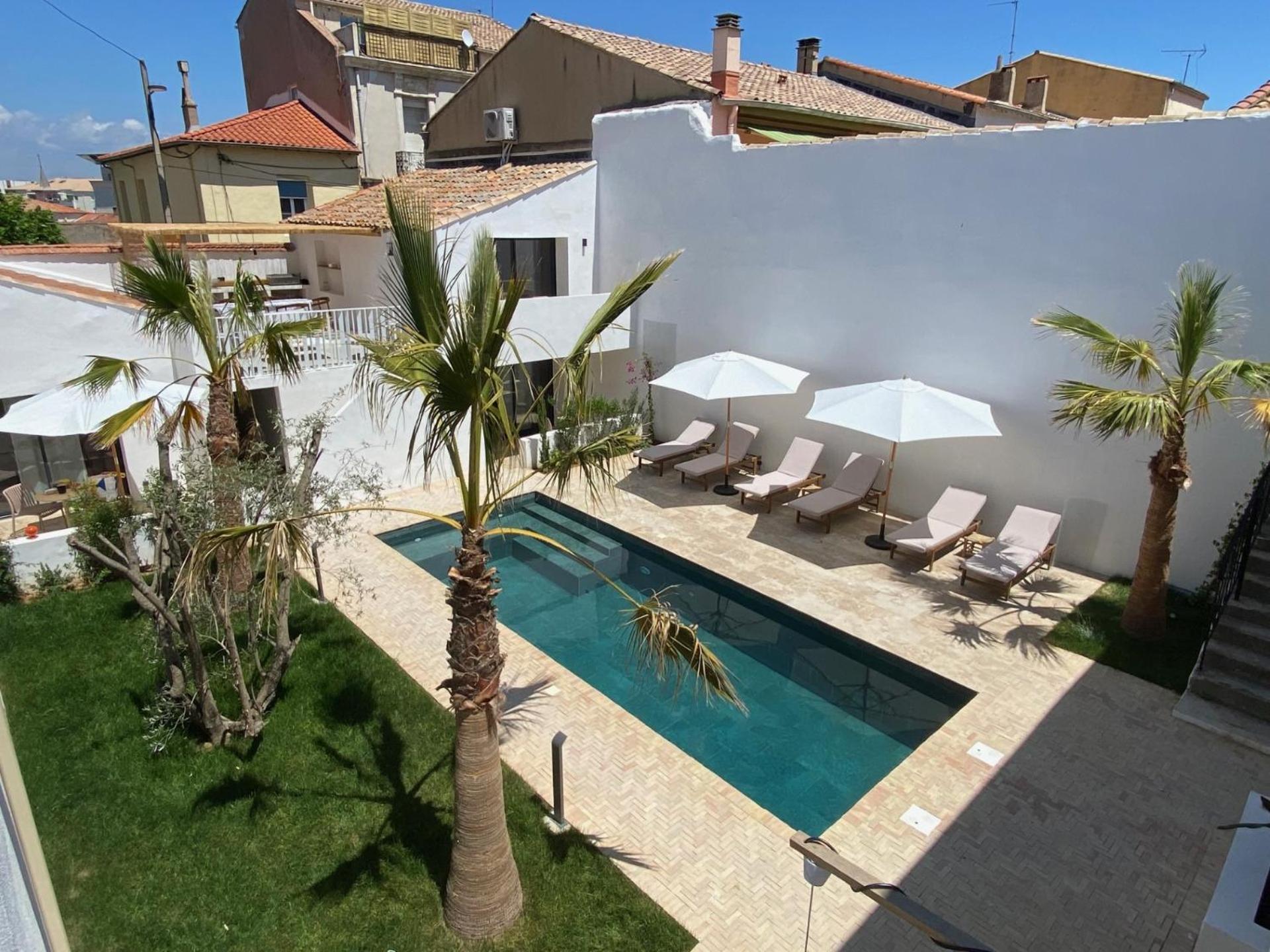 La Maison De Ville - Piscine - Spa Sete Ngoại thất bức ảnh